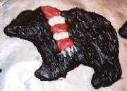 chocolate mint bear cookie