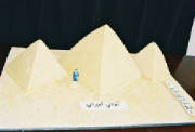 pyramids of Giza cakes
